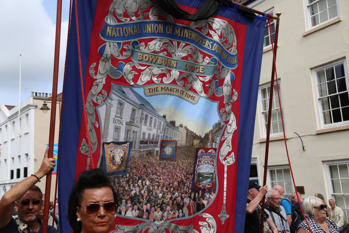 Fifty pictures of the Durham Miners Gala banners from 2019