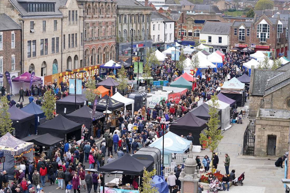 Bishop Auckland Food Festival 2020 takes place in mid April