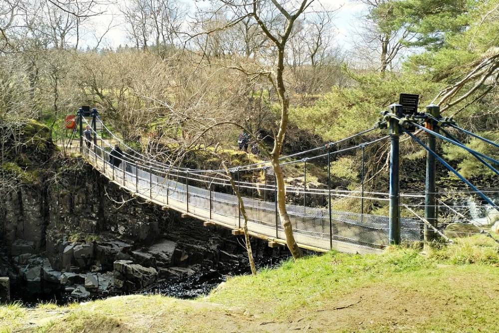 The Teesdale Wynch Bridge is closed for eight weeks to allow urgent repairs