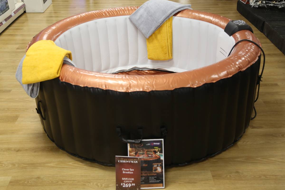 An inflatable hot tub for sale in The Range Durham