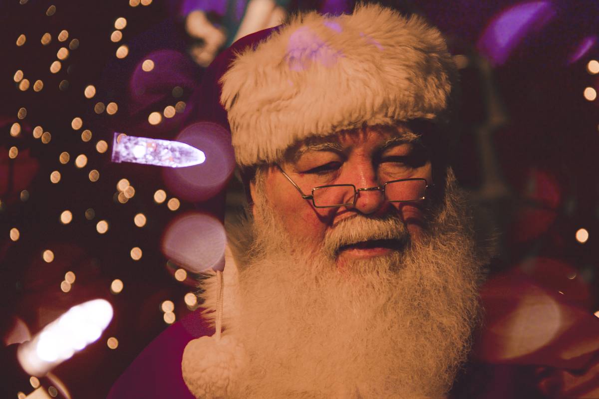 Father Christmas is available in several County Durham grottos