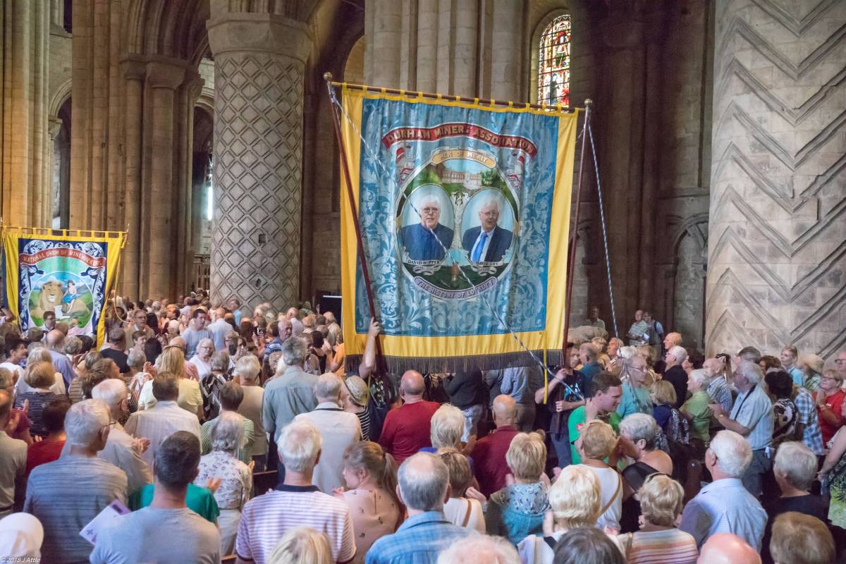 Durham Miners Gala banners to include three new designs for 2019