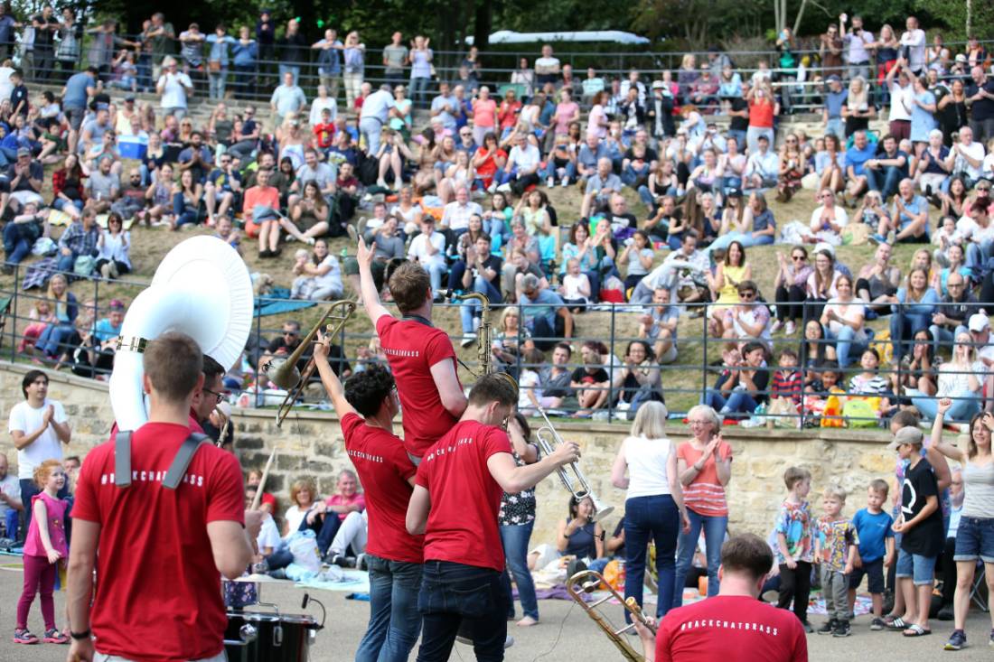 Durham Brass Festival free events 2019 including concerts and street gigs