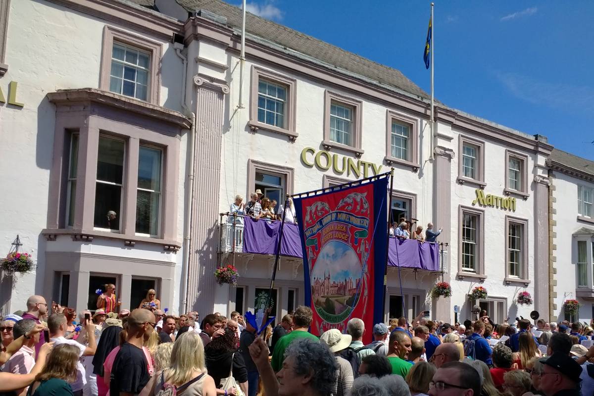 Durham Miners Gala 2019 will see working class students society march for first time