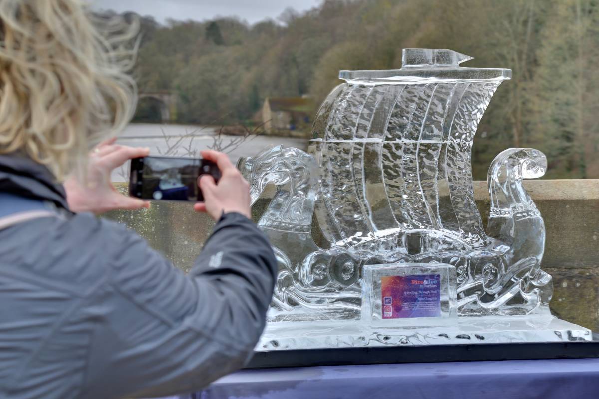 See all 11 sculptures in our Durham Fire and Ice 2020 pictures