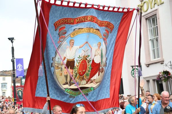 Fifty pictures of the Durham Miners Gala banners from 2019