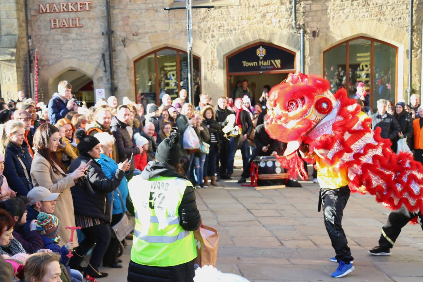 What time is the Durham lion dance for Chinese New Year 2020?
