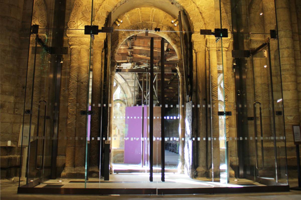 First look at Durham Cathedral's new glass entrance